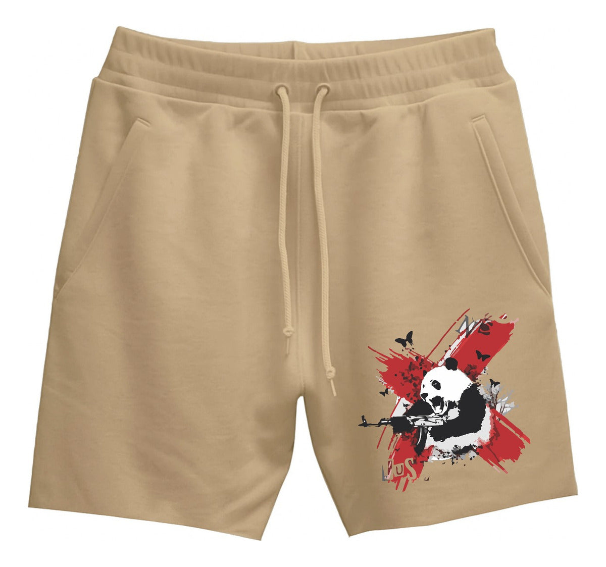 Kit 4 Bermuda Luken Moletom Fio A Fio 41