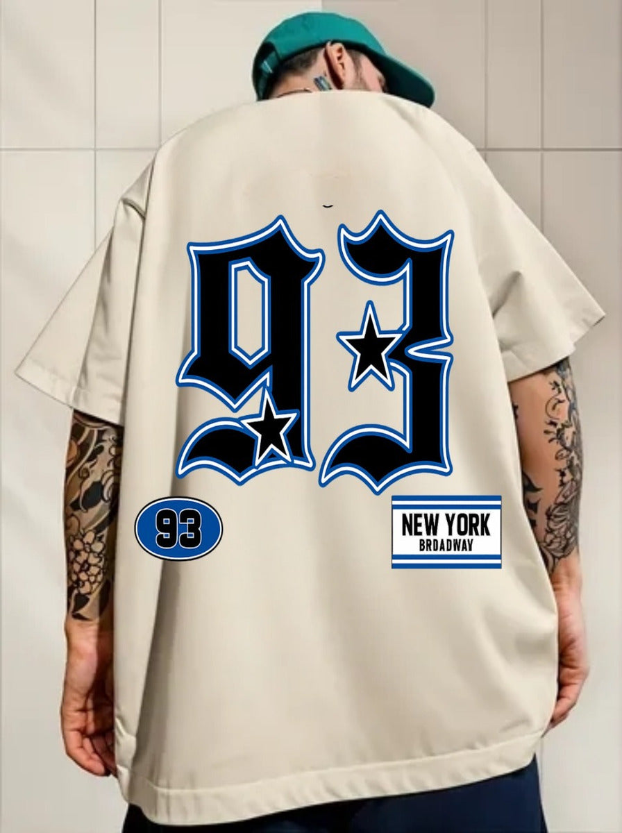 Camisa Camiseta Oversized Streetwear Estampada King 93