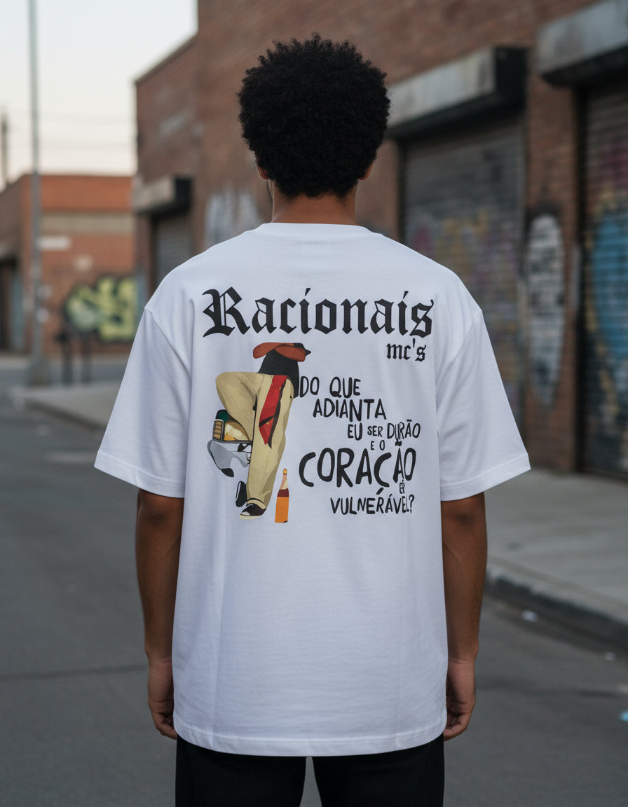 Camisa Camiseta Oversized Streetwear Estampada Ra Mc's