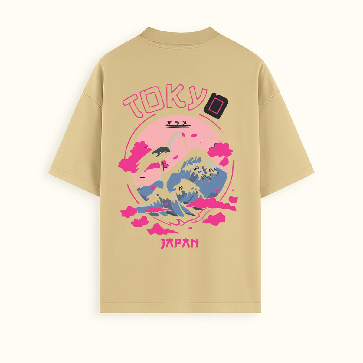 Camisa Camiseta Oversized Streetwear Estampada Tokyo