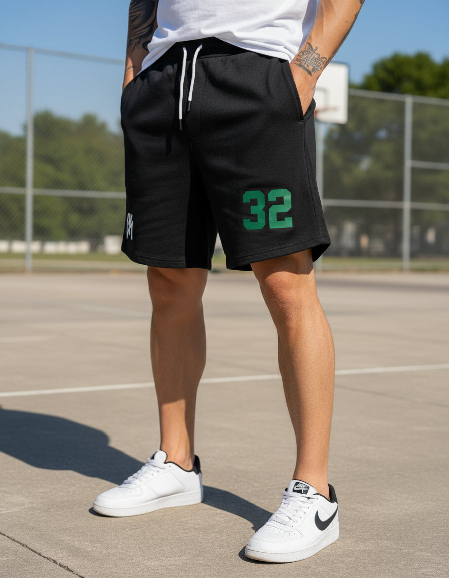 Kit Camiseta T-shirt + Bermuda  Moletom Brooklyn