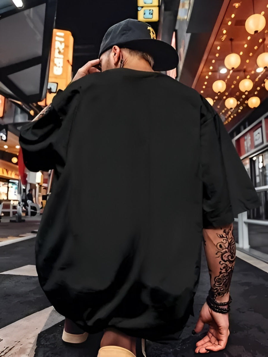 Camisa Camiseta Oversized Streetwear Estampada Brooklyn