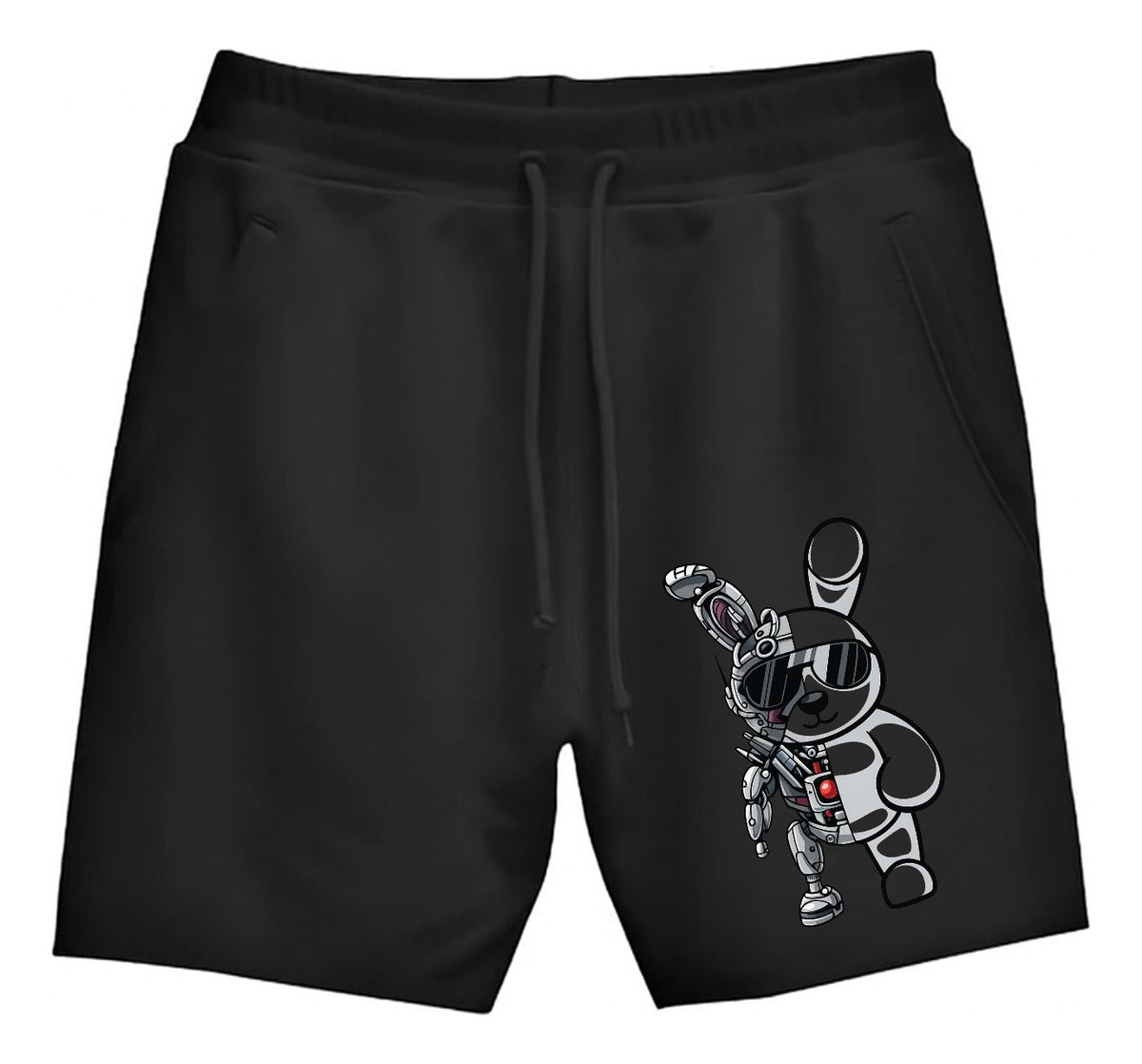 Bermuda Luken Moletom Fio A Fio 41 Coelho Robo