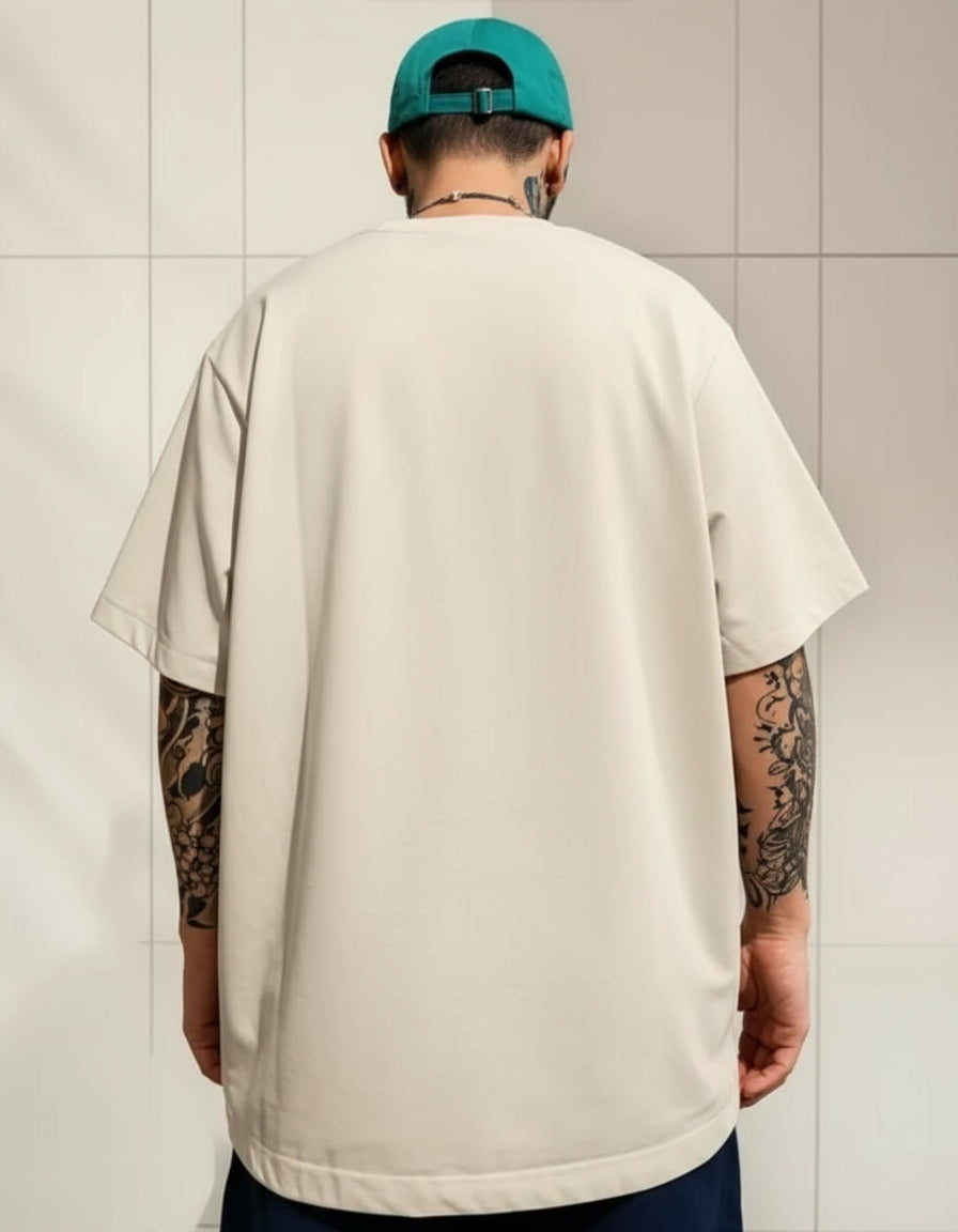 Camisa Camiseta Oversized Streetwear Estampada Baralho