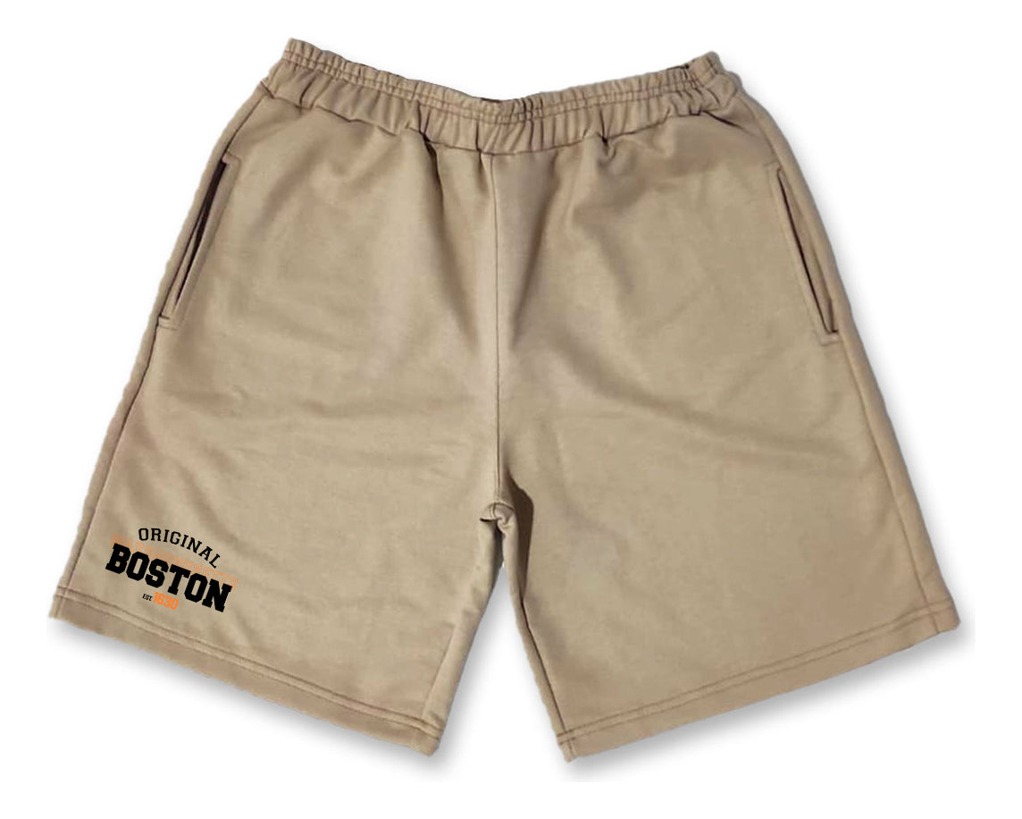 Kit Camiseta + Short Moletom Conjunto Boston 30.1