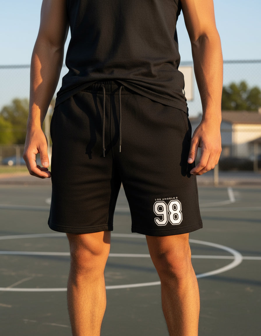 Bermuda Luken Moletom Fio A Fio 41 Los Angeles 98