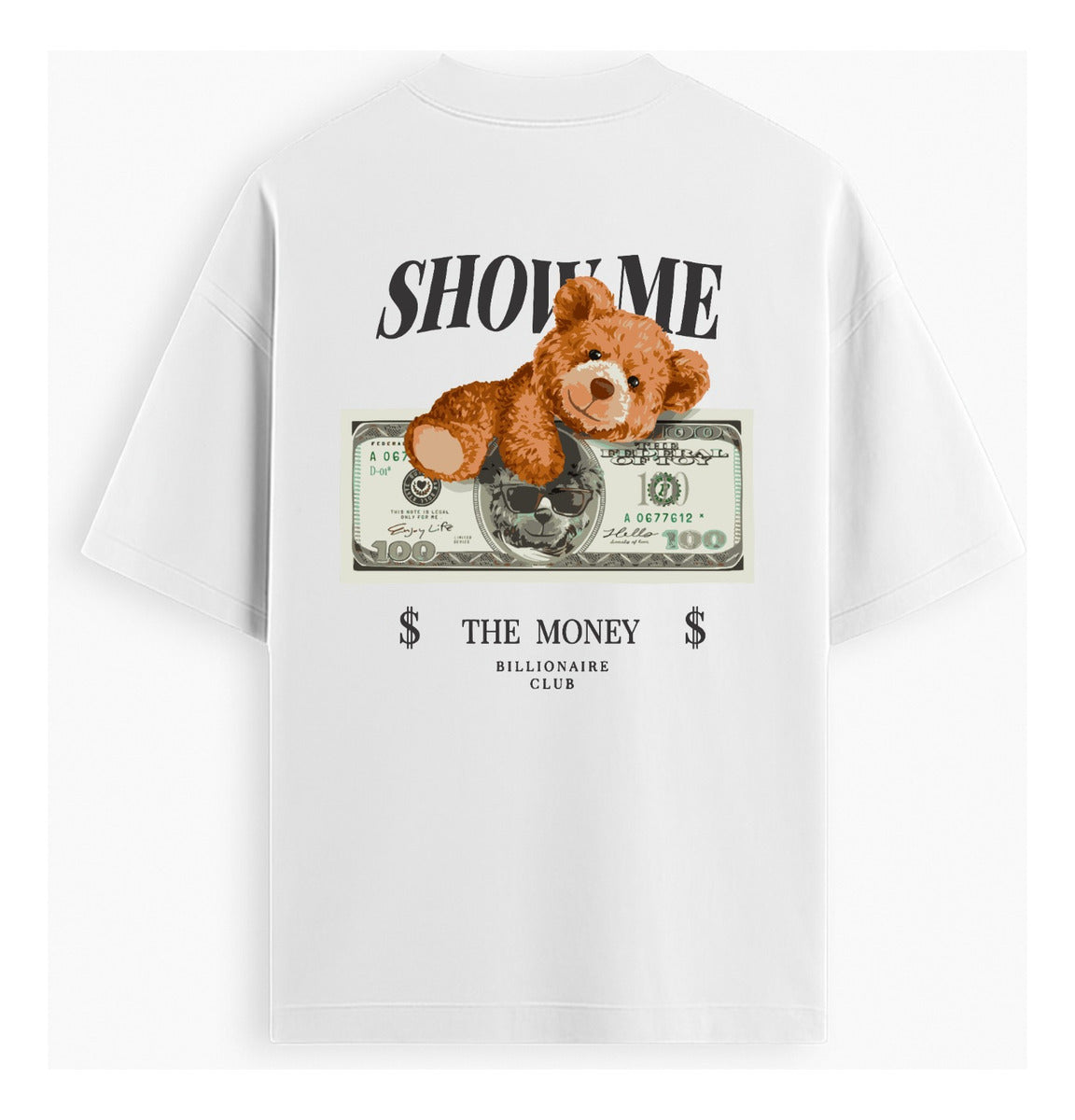 Camisa Camiseta Oversized Streetwear Estampada Show Me