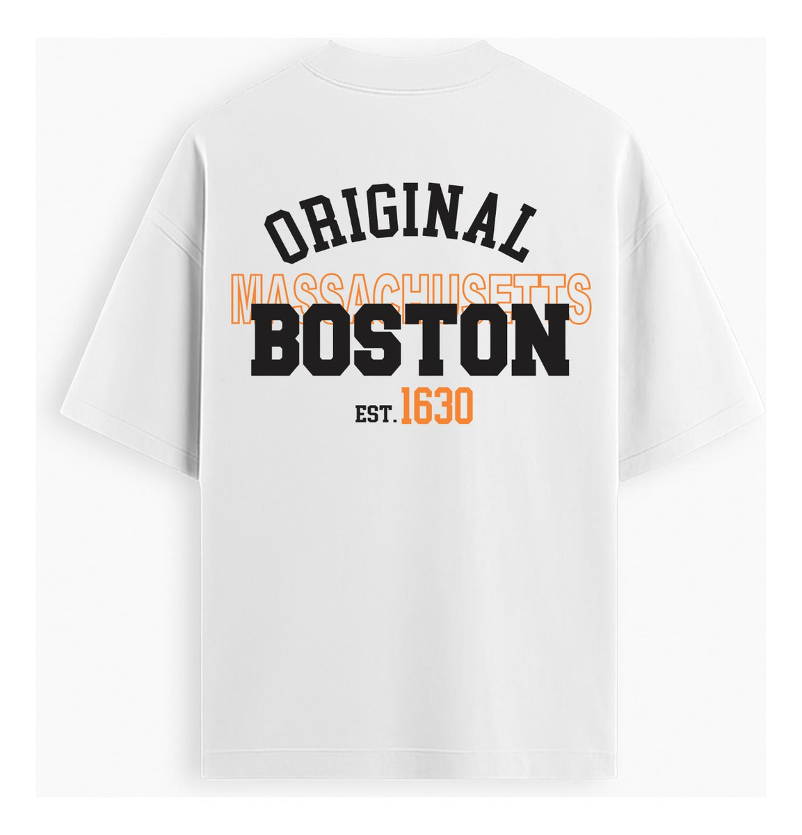 Camisa Camiseta Oversized Streetwear Estampada Boston