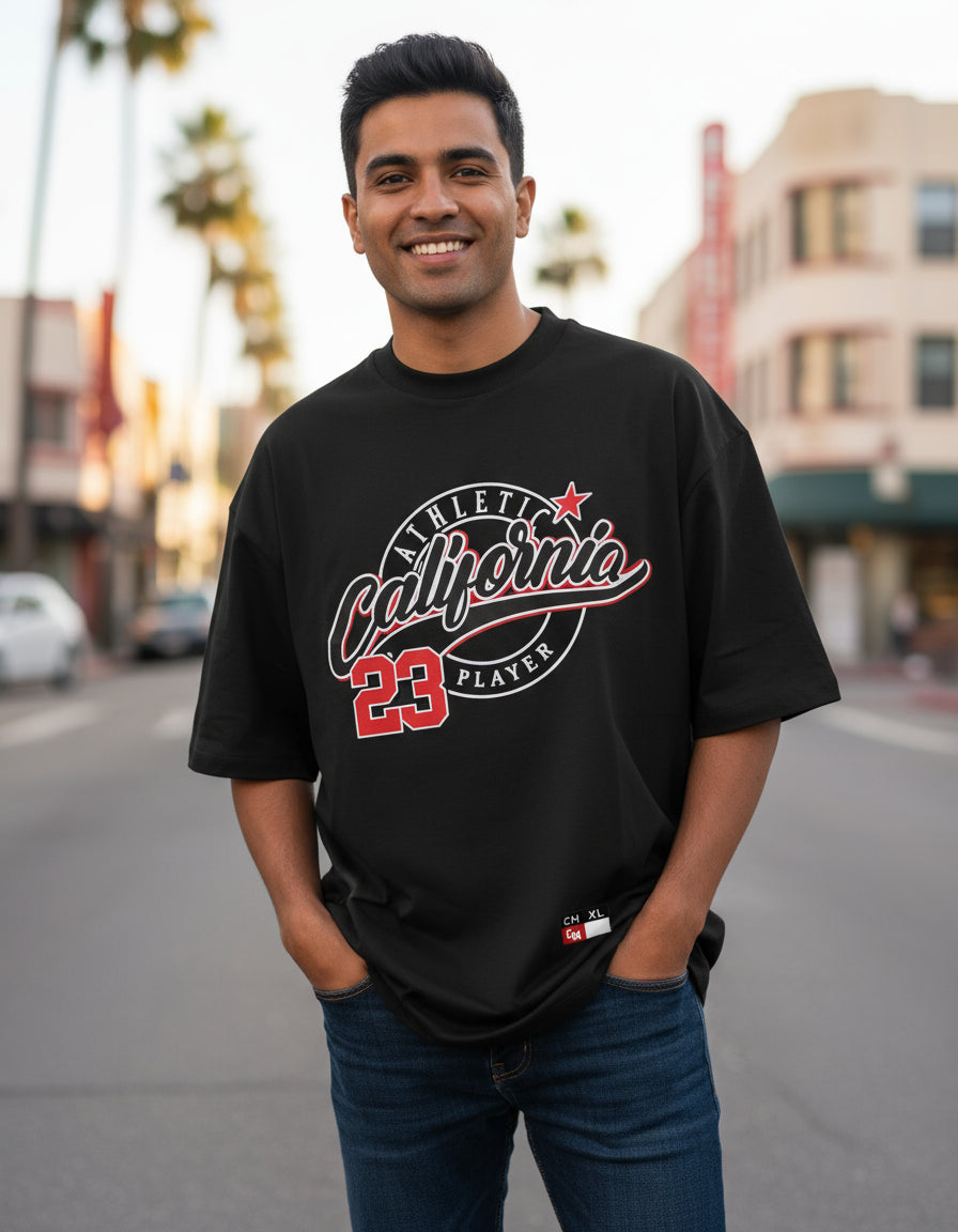 Camisa Camiseta Oversized Streetwear Estampada California 23