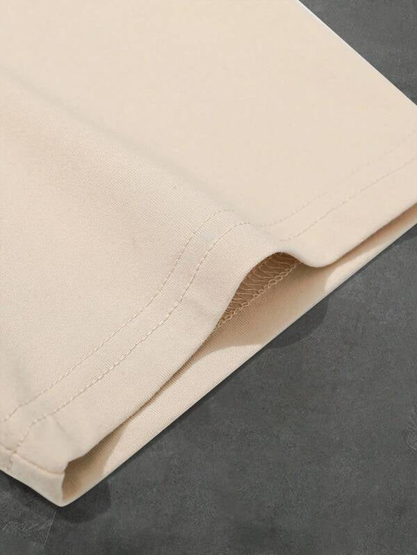 Kit Conjunto Camiseta Carta As + Short Moletom