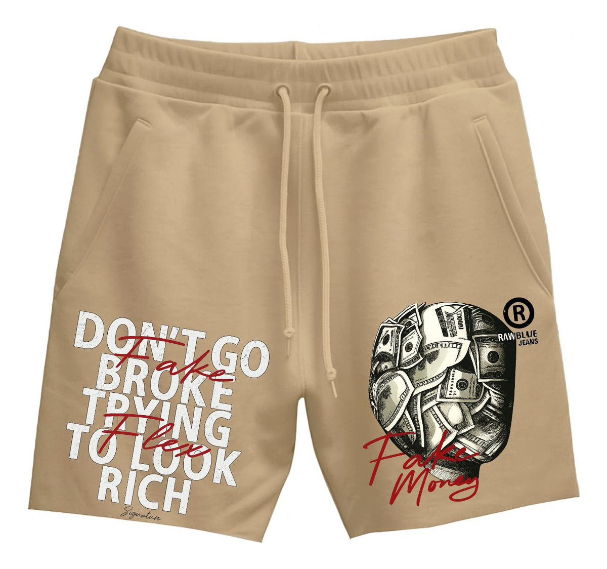 Bermuda Luken Moletom Fio A Fio 41 Dont Go Broke